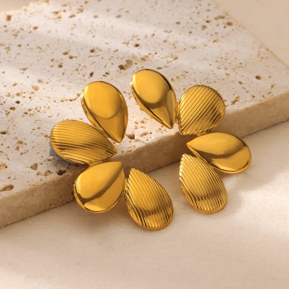 Geometric Gold Earrings Collection: Artistic Statement Jewelry for Any Occasion