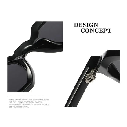 UV400 Hexagon Sunglasses – UV Blocking Retro & Sporty