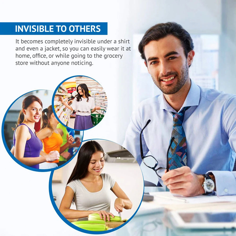 Adjustable Posture Corrector – Upper Back & Shoulder Support for Pain Relief & Spine Alignment